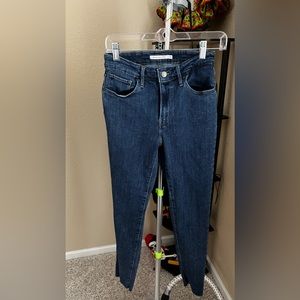 LEVIS 721 high rise skinny jeans